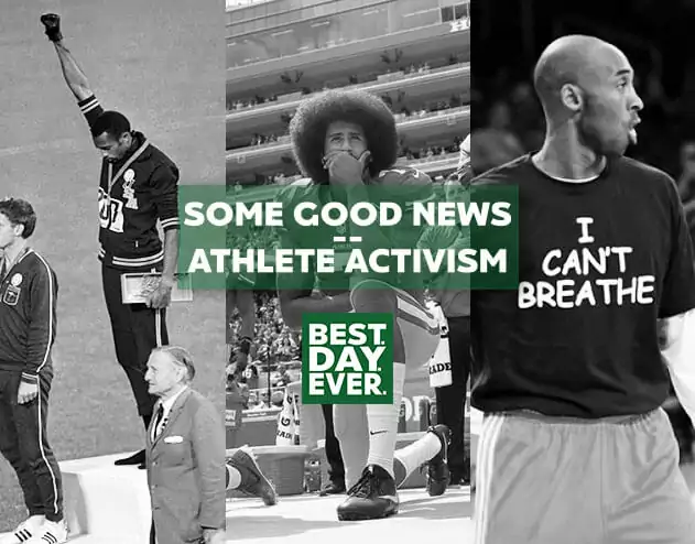 Some Good News – Athlete Activism Edition | 6.3.20