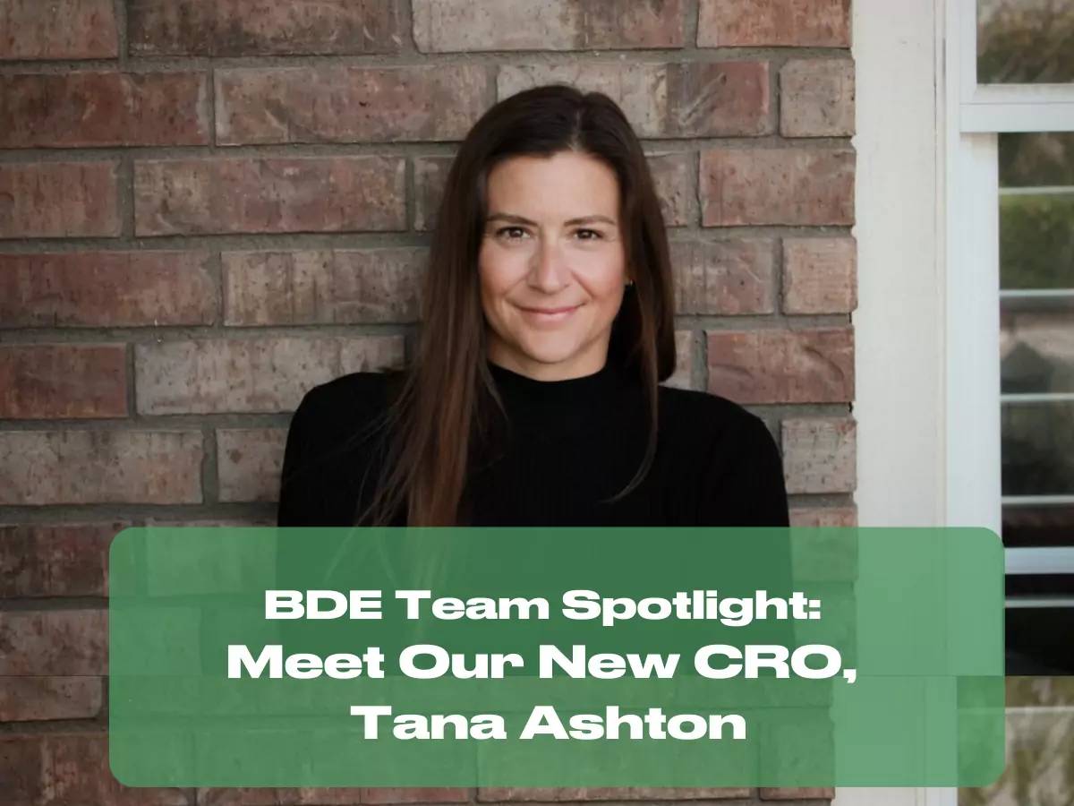 BDE Team Spotlight: Meet Our New CRO, Tana Ashton